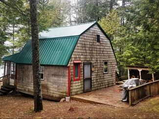 Adam's Cabin at the Memorial Scout Camp at Spectacle Pond